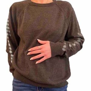 L. Dark Green Banana Republic Sweater